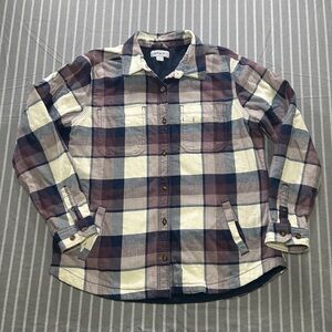 Carhartt Women's Rugged Flex Hamilton Fleece-Lined Shirt Size Large